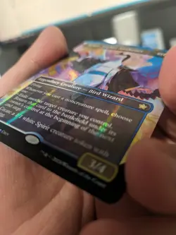 MTG - Kykar, Zephyr Awakener (Borderless) MANA FOIL - Foundations - FDN 409 - Image 2