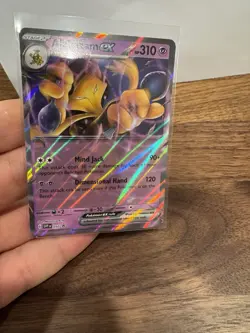 Alakazam ex (Error No Star Pattern) Pokemon BLACK STAR Promo #050 Holo - Image 2