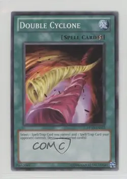 Double Cyclone Unlimited YuGiOh Yusei Fudo 3 Duelist Pack #DP10-EN022 0b5 - Image 1