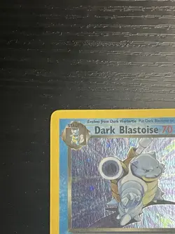 Pokemon TCG Dark Blastoise 3/82 Team Rocket Vintage Holo Rare 1999 WOTC LP - Image 3