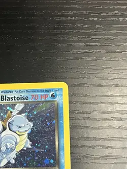 Pokemon TCG Dark Blastoise 3/82 Team Rocket Vintage Holo Rare 1999 WOTC LP - Image 4