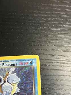 Pokemon TCG Dark Blastoise 3/82 Team Rocket Vintage Holo Rare 1999 WOTC LP - Image 4