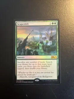 Scapeshift Core Set 2019 Foil MTG Near Mint - Image 2