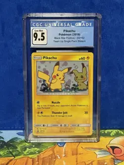 2019 Pokemon Pikachu Holo Black Star Promos #SM162 - Image 1