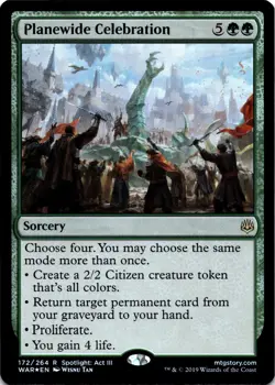 MTG Planewide Celebration | NM Foil | War of the Spark (WAR) - Image 2