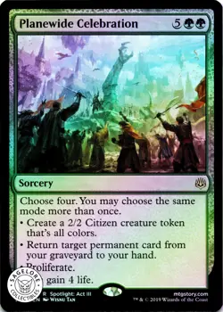 MTG Planewide Celebration | NM Foil | War of the Spark (WAR) - Image 4
