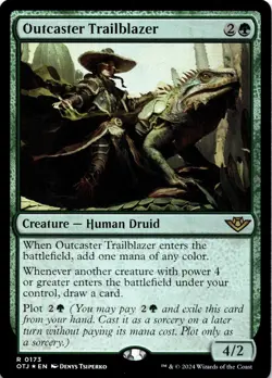 MTG Outcaster Trailblazer | NM Foil | Outlaws of Thunder Junction (OTJ) - Image 5