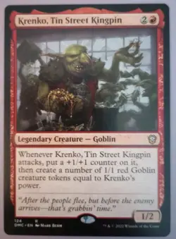 Krenko, Tin Street Kingpin Commander: Dominaria United Regular - Image 2