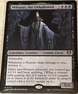 Mikaeus The Unhallowed Magic The Gathering Mythic Card Commander Masters - Image 1