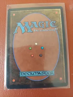 Pearled Unicorn - Magic the Gathering MTG Unlimited Edition Single Nice!LP - Image 4