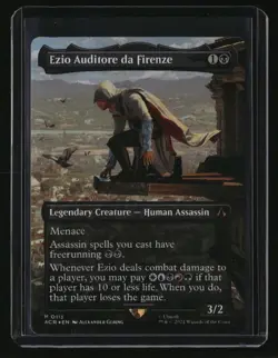 Universes Beyond: Assassin's Creed Ezio Auditore da Firenze (Borderless) Foil - Image 1
