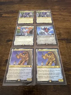 MTG Magic The Gathering Transformers Bundle 6 Cards Two Duplicates - Image 1