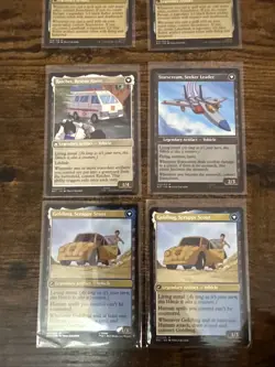 MTG Magic The Gathering Transformers Bundle 6 Cards Two Duplicates - Image 10