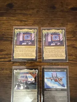 MTG Magic The Gathering Transformers Bundle 6 Cards Two Duplicates - Image 11