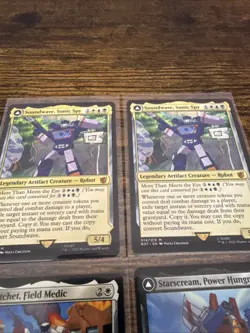 MTG Magic The Gathering Transformers Bundle 6 Cards Two Duplicates - Image 13