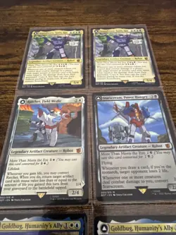 MTG Magic The Gathering Transformers Bundle 6 Cards Two Duplicates - Image 14