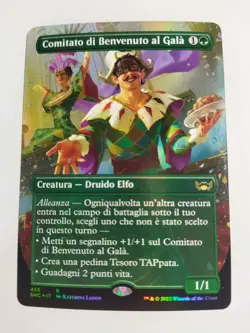 MTG Italian Foil Gala Greeters Box Topper Promo Streets of New Capenna NM - Image 1