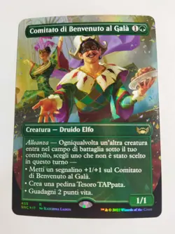 MTG Italian Foil Gala Greeters Box Topper Promo Streets of New Capenna NM - Image 2
