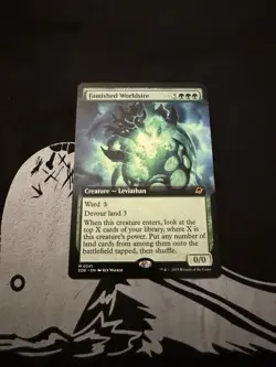 Famished Worldsire Extended Art Non Foil - Image 2