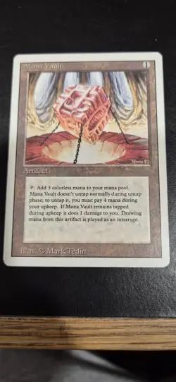 Mana Vault Revised Mtg Magic The Gathering Commander - Image 1