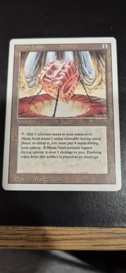 Mana Vault Revised Mtg Magic The Gathering Commander - Image 3