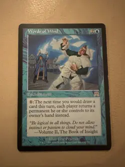 MTG - Words of Wind – Onslaught - MP - Image 1