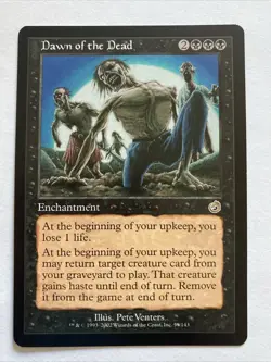 Dawn of the Dead Torment NM Black Rare MAGIC THE GATHERING MTG Card - Image 1