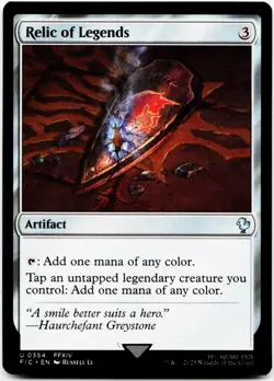 Relic of Legends [Commander: Final Fantasy] MTG Magic - NM/M - Image 3