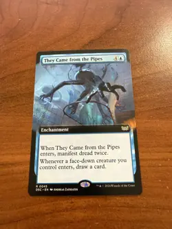 They Came from the Pipes (Extended Art) Commander: Duskmourn: House of Horror... - Image 3