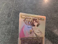 Yuna, Grand Summoner - 208 - Magic: Final Fantasy MTG - Borderless - Mythic FOIL - Image 3