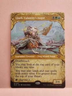 Glarb, Calamity's Augur (Showcase) Bloomburrow Regular NM - Image 3