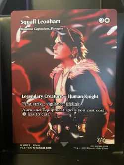 Squall Leonhart / Danitha Capashen Paragon #22 NM/M Final Fantasy MTG Magic Card - Image 2