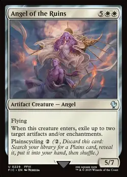 4 x Angel of the Ruins - Commander: Final Fantasy - NM-Mint - MTG - Image 2