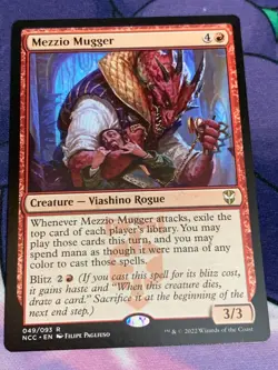 C2149 MAGIC THE GATHERING MTG VISIONS OF RUIN MEZZIO MUGGER RARE DMG - Image 10