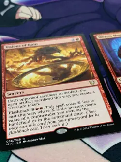 C2149 MAGIC THE GATHERING MTG VISIONS OF RUIN MEZZIO MUGGER RARE DMG - Image 25