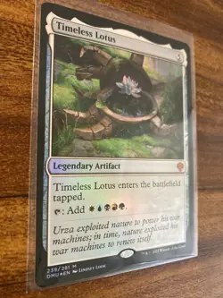 MTG✨TIMELESS LOTUS FOIL✨Dominaria United MINT Mythic Legendary Artifact UNPLAYED - Image 3