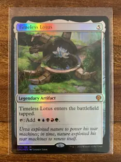 MTG✨TIMELESS LOTUS FOIL✨Dominaria United MINT Mythic Legendary Artifact UNPLAYED - Image 9