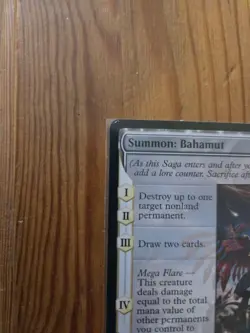 Summon: Bahamut Mythic Card Magic: The Gathering Final Fantasy Card 0001 M - Image 10