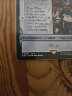 Summon: Bahamut Mythic Card Magic: The Gathering Final Fantasy Card 0001 M - Image 9