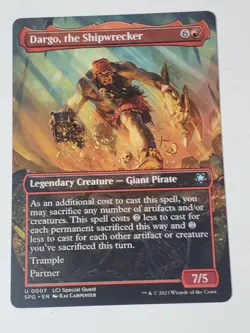 MTG - Dargo, the Shipwrecker (Borderless) - Special Guests Regular - Image 1