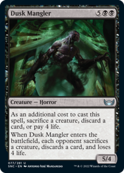 4x Dusk Mangler NM-Mint, English Streets of New Capenna MTG Magic - Image 2