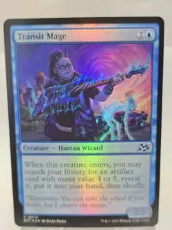 Transit Mage - U 0070 - Foil - MTG Aetherdrift  DFT English - Image 1