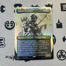 Satoru Umezawa  (Foil) (NM) Buy-A-Box Promo and Foil Satoru, the Infiltrator - Image 10