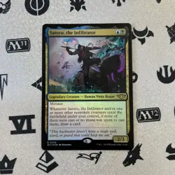 Satoru Umezawa  (Foil) (NM) Buy-A-Box Promo and Foil Satoru, the Infiltrator - Image 6