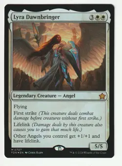 MTG Lyra Dawnbringer (FDN) Foundations NM FOIL - Image 1
