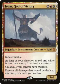 MTG - Iroas, God of Victory - The List - Light Play - Normal - Image 2