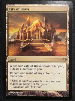 City of Brass - Modern Event Deck - Magic The Gathering - MTG - Image 2