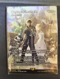 Blessing of the Oracle - Akroma's Will - FOIL (Showcase) MTG - Image 1