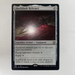Magic The Gathering Blackblade Reforged Commander Zendikar Rising Rare #107 - Image 2
