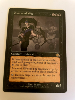 Avatar of Woe Prophecy Never been played, Excellent example Color's perfect look - Image 3